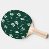 葉パターン 卓球ラケット (横)