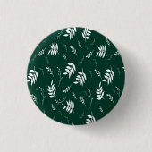 葉パターン 缶バッジ (正面)