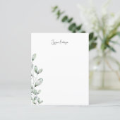 葉パーソナライズされたのモダンフォント名 (スタンド正面)