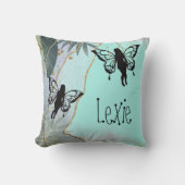 葉ファンタジーパーソナライズされた クッション (正面)