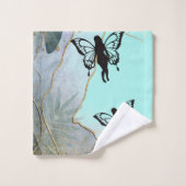 葉ファンタジーパーソナライズされた バスタオルセット (ウォッシュタオル)