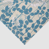 葉ブランチプリントヴィンテージ日本の 薄葉紙 (詳細)