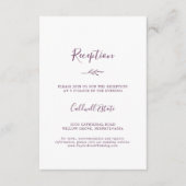 葉ミニマル板 |ナス披露宴 エンクロージャーカード (正面)