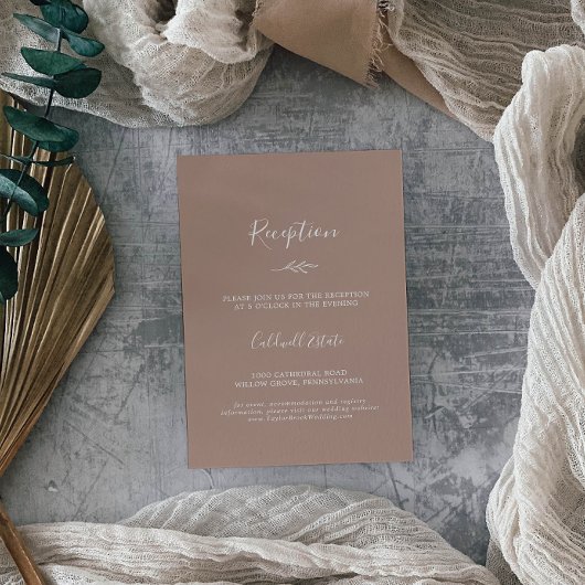 葉ミニマル板 |ニュートラル披露宴エンクロージャカード エンクロージャーカード