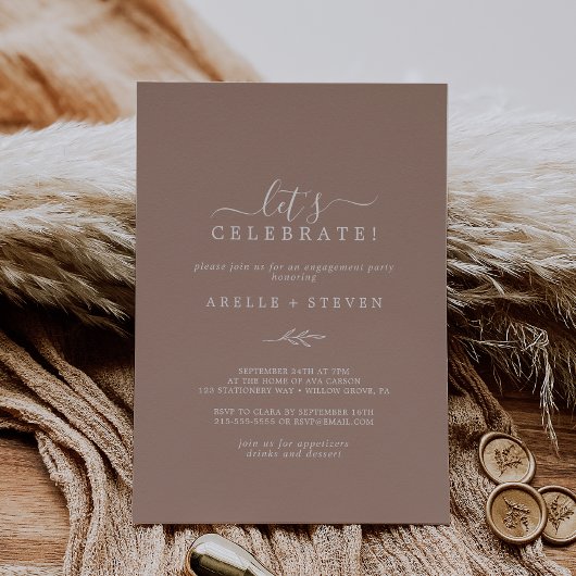 葉ミニマル板 |ニュートラル・レッズ祝招待状 招待状