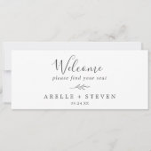 葉ミニマル板 |濃い灰色のシーティンググラフヘッダー (正面)