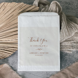 葉ミニマル板 | Boho Creamありがとうござ結婚う フェイバーバッグ