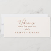 葉ミニマル板 | Boho Creamシーティンググラフヘッダー (裏面)