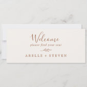 葉ミニマル板 | Boho Creamシーティンググラフヘッダー (正面)