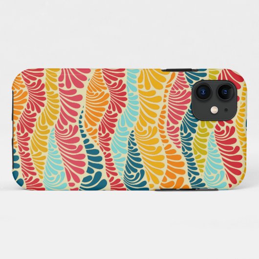葉モザイク Case-Mate iPhoneケース (裏面(横))