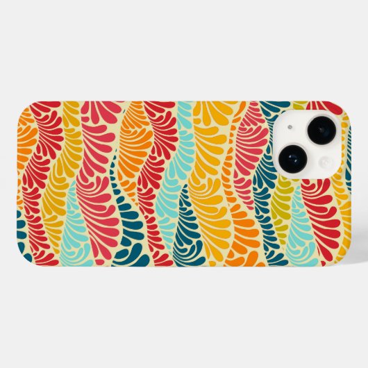 葉モザイク Case-Mate iPhoneケース (裏面 (横))