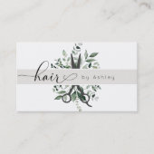 葉モダンサロンシアーズロゴアポイントメント 名刺 (正面)