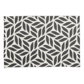 葉モダンスタイリッシュ模様 枕カバー (正面右)