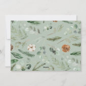 葉モダンリース2020は自宅に滞在 シーズンカード (裏面)