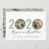 葉モダンリース2020は自宅に滞在 シーズンカード (正面/裏面)