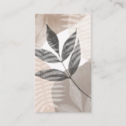 葉モダン部 名刺 (正面)