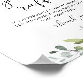 葉ユーカリおむつラッフル徴候 ポスター (角)