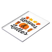 葉ラテ秋秋 ノートブック (左側)