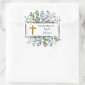 葉リースフレームクロス スクエアシール (バッグ)