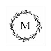 葉リース ラバースタンプ (インプリント)