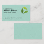 葉ロゴ 名刺 (正面/裏面)