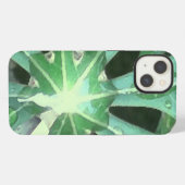 葉上の雨滴 iPhoneケース (裏面横)