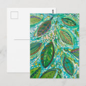 葉付き ポストカード (正面/裏面)