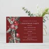 葉伝統的赤クリスマスパーティー 招待状 (スタンド正面)