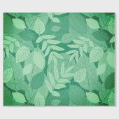 葉包み紙 ラッピングペーパー (フラット)