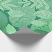 葉包み紙 ラッピングペーパー (角)