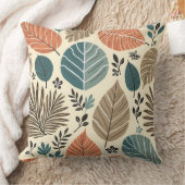 葉型枕クッション クッション (ブランケット)