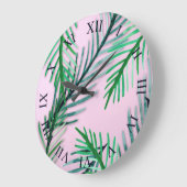 葉壁時計 ラージ壁時計 (傾斜)