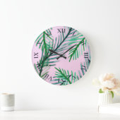 葉壁時計 ラージ壁時計 (ホーム)