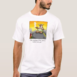 葉巻おもしろいの名人漫画の贈り物! Tシャツ