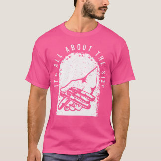 葉巻きサルカスティックフレーズ サイズが全て Tシャツ