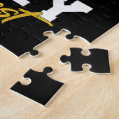 葉巻で私の問題の大部分を解決ウィスキー ジグソーパズル (側面)