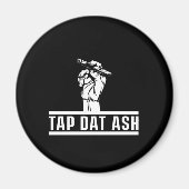 葉巻の喫煙者が葉巻の愛好家のハミドールを灰皿 マグネット (正面)