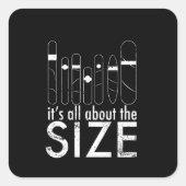 葉巻の恋人キューバの葉巻ギフト葉巻の喫煙者ギフト スクエアシール (正面)