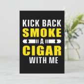 葉巻の恋人フミドルの贈り物と葉巻を吸う 招待状 (スタンド正面)