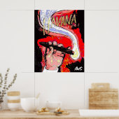 葉巻の煙 ポスター (キッチン)