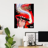 葉巻の煙 ポスター (ホームオフィス)