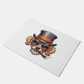 葉巻の犬 ドアマット (アングル)