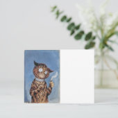 葉巻の猫 ポストカード (スタンド正面)