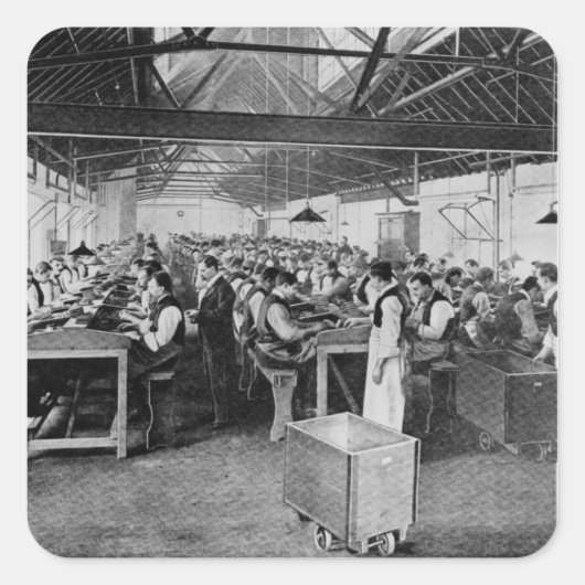 葉巻の製造部門 スクエアシール (正面)