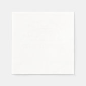 葉巻の解剖学の喫煙者ハミドルのカッター葉巻ギフト スタンダードカクテルナプキン (正面)