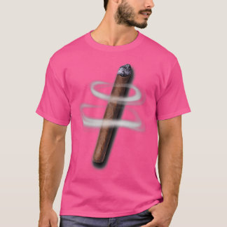 葉巻を吸う人 葉巻 灰皿 シガー Tシャツ