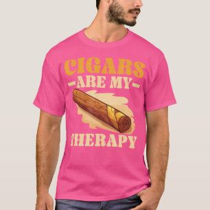 葉巻を吸う タバコの煙 シガレットスモーカー 葉巻 Tシャツ