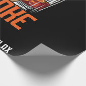 葉巻を吸ってウィスキーを飲リラックスみ、 ラッピングペーパー (角)