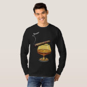 葉巻を吸ってスコッチを飲んで知っているか Tシャツ (正面フル)