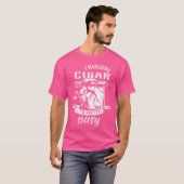 葉巻を手にしているのでかなり忙しい 葉巻 Tシャツ (正面フル)
